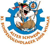 Logo des 1. Bundesjugendlager 2006 in Wismar 